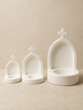 White - Mini Phos Tealight Altar