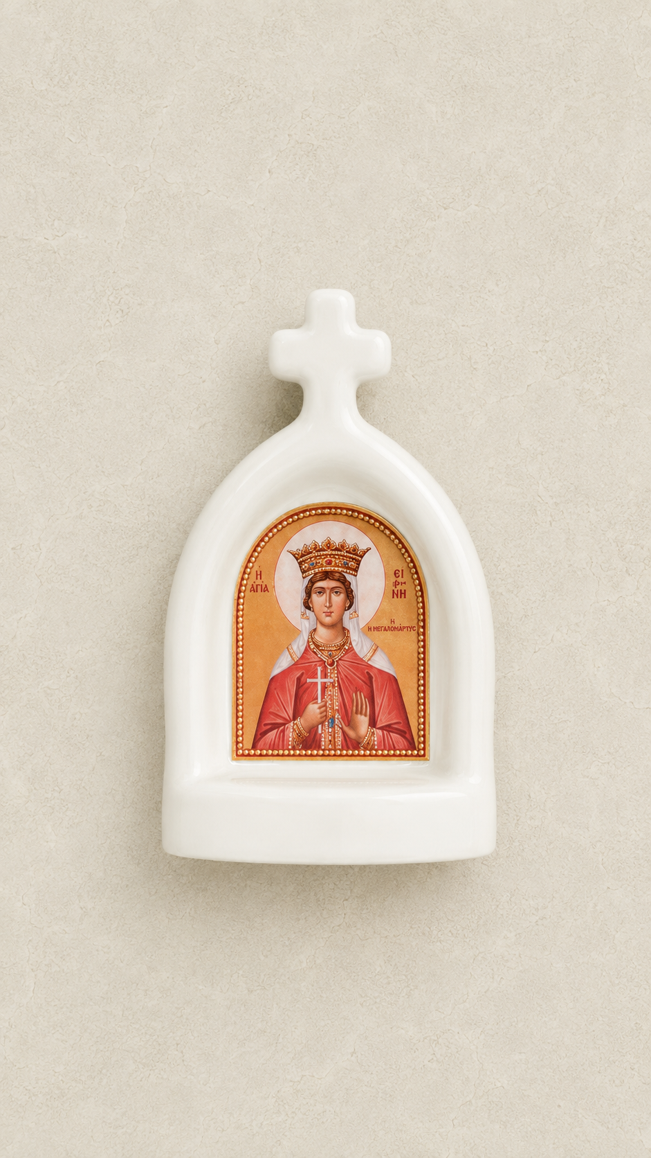 Saint Eirini sacred icon magnet