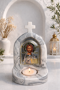 Black Marble Little Phos Tealight Altar