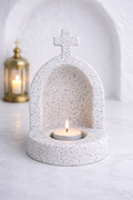 Grey Marble Little Phos Tealight Altar